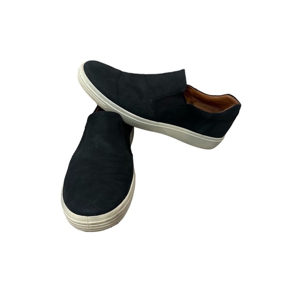 ECCO Men\'s Soft 7 Slip-On 2.0 Shoes, Casual, Navy, Size 43